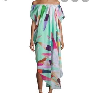 Mara Hoffman Off-the-shoulder Dashiki dress